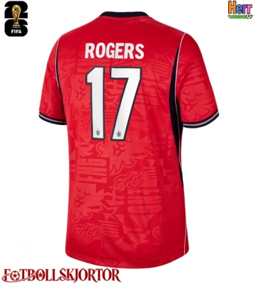 England Morgan Rogers #17 Bortatröja VM 2026 Kortärmad